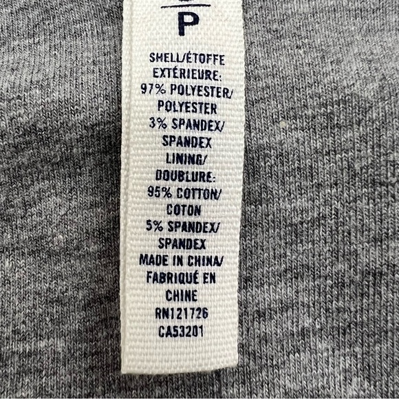 AEROPOSTALE Knit Blazer Jacket Womens Small P Gray White Long Sleeve Pockets - Picture 10 of 15